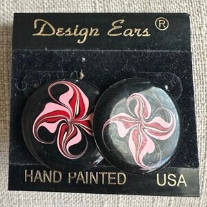 3/15 mix and match Design Ears Hand Painted Earrings